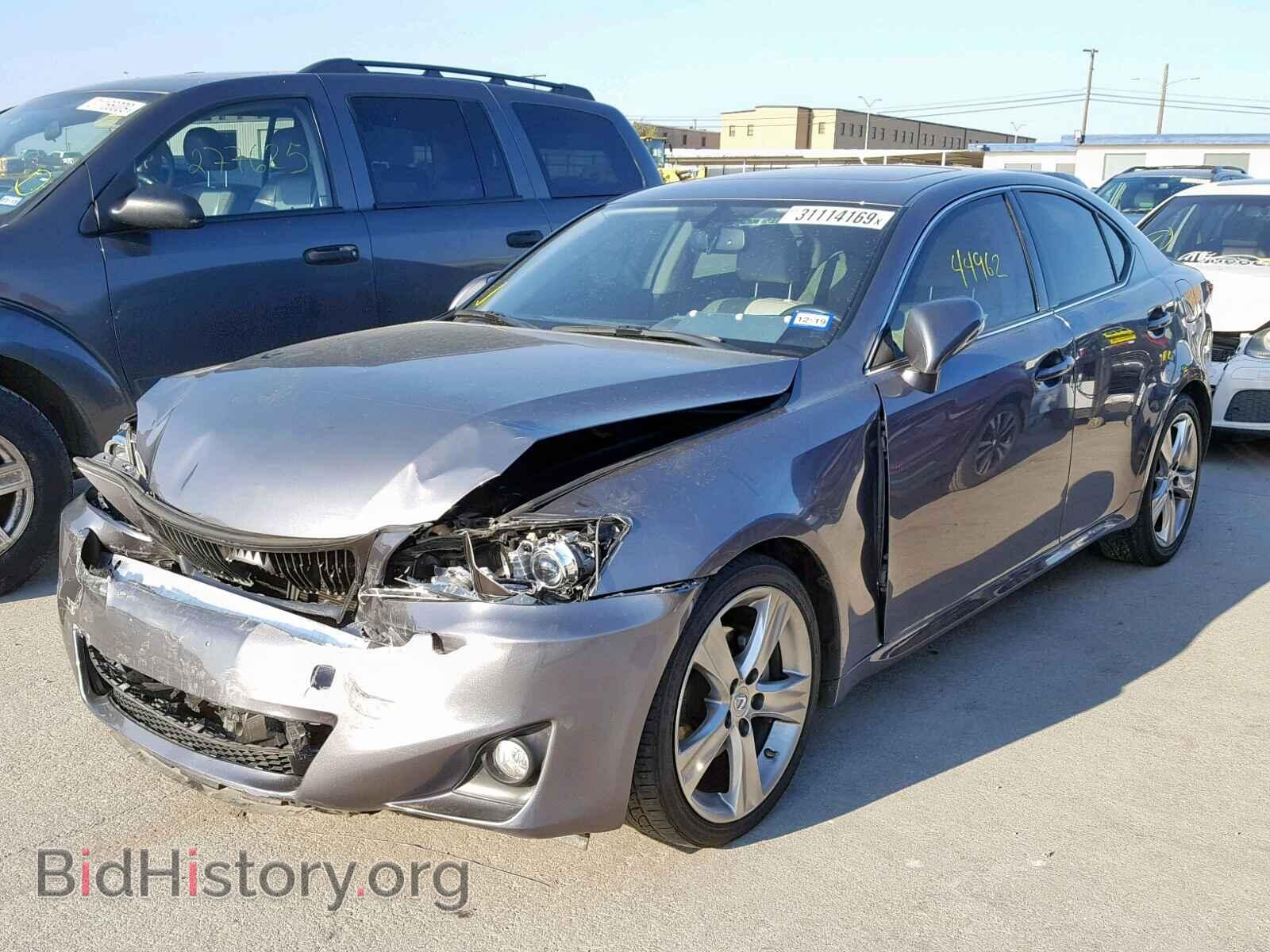 2012 LEXUS IS 250 - VIN: JTHBF5C20C5165537 - Фото 2