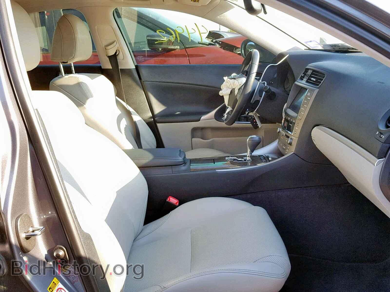 2012 LEXUS IS 250 - VIN: JTHBF5C20C5165537 - Фото 5