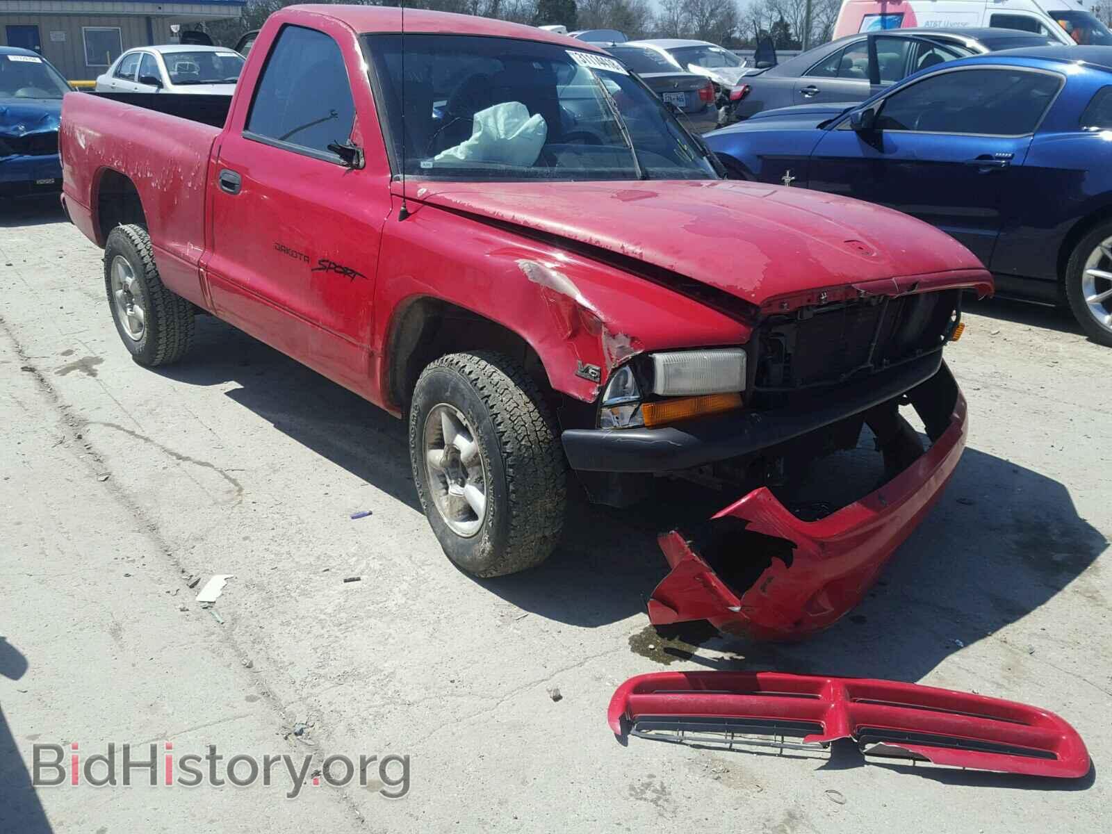 Фотография 1B7FL26X3VS111462 - DODGE DAKOTA 1997