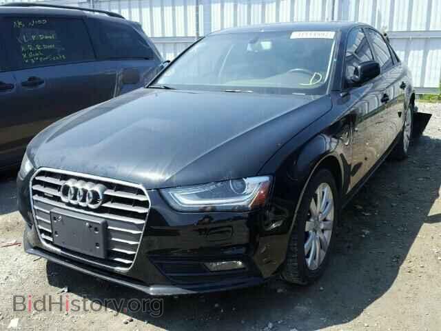 2014 AUDI A4 - VIN: WAUDFCFL0EN004608 - Фото 2