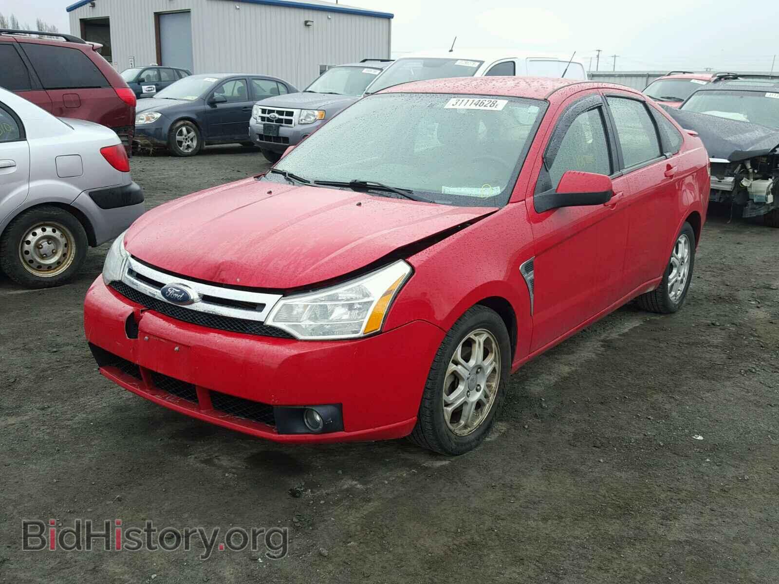 2008 FORD FOCUS - VIN: 1FAHP35N78W286576 - Фото 2