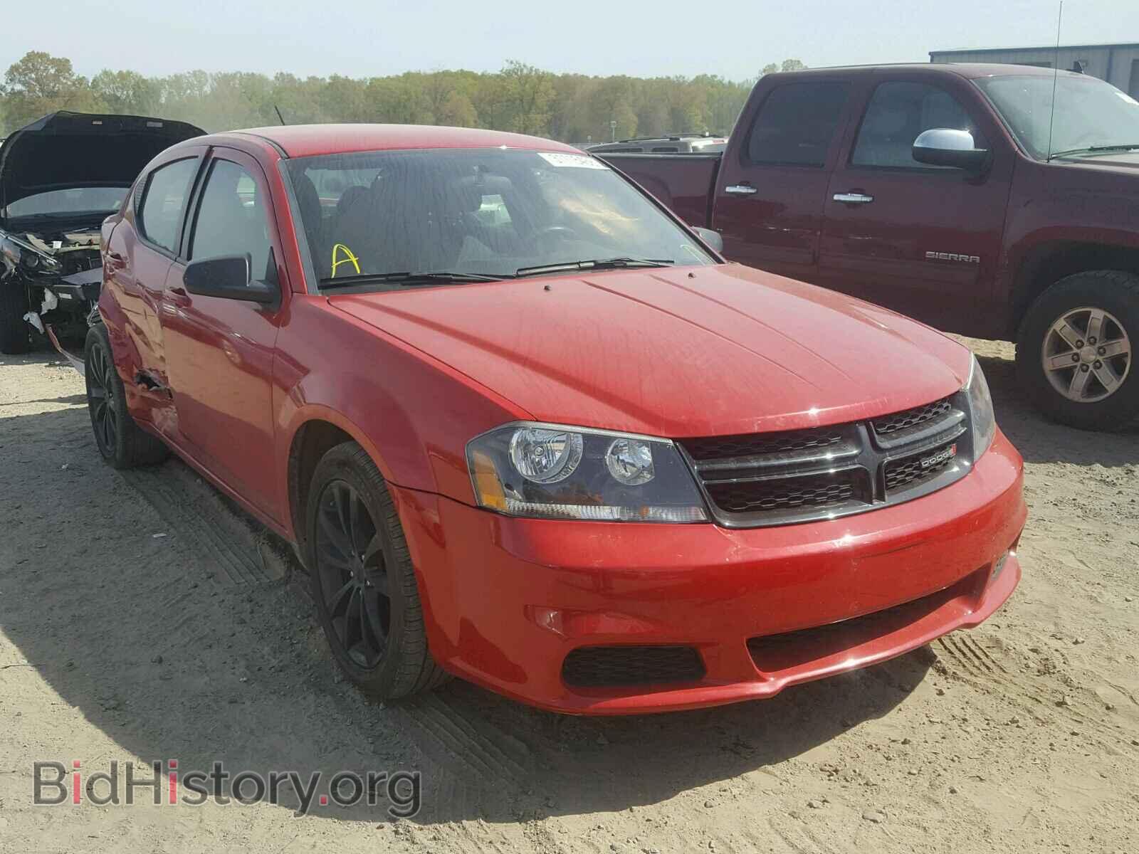 Photo 1C3CDZAG7DN748467 - DODGE AVENGER 2013