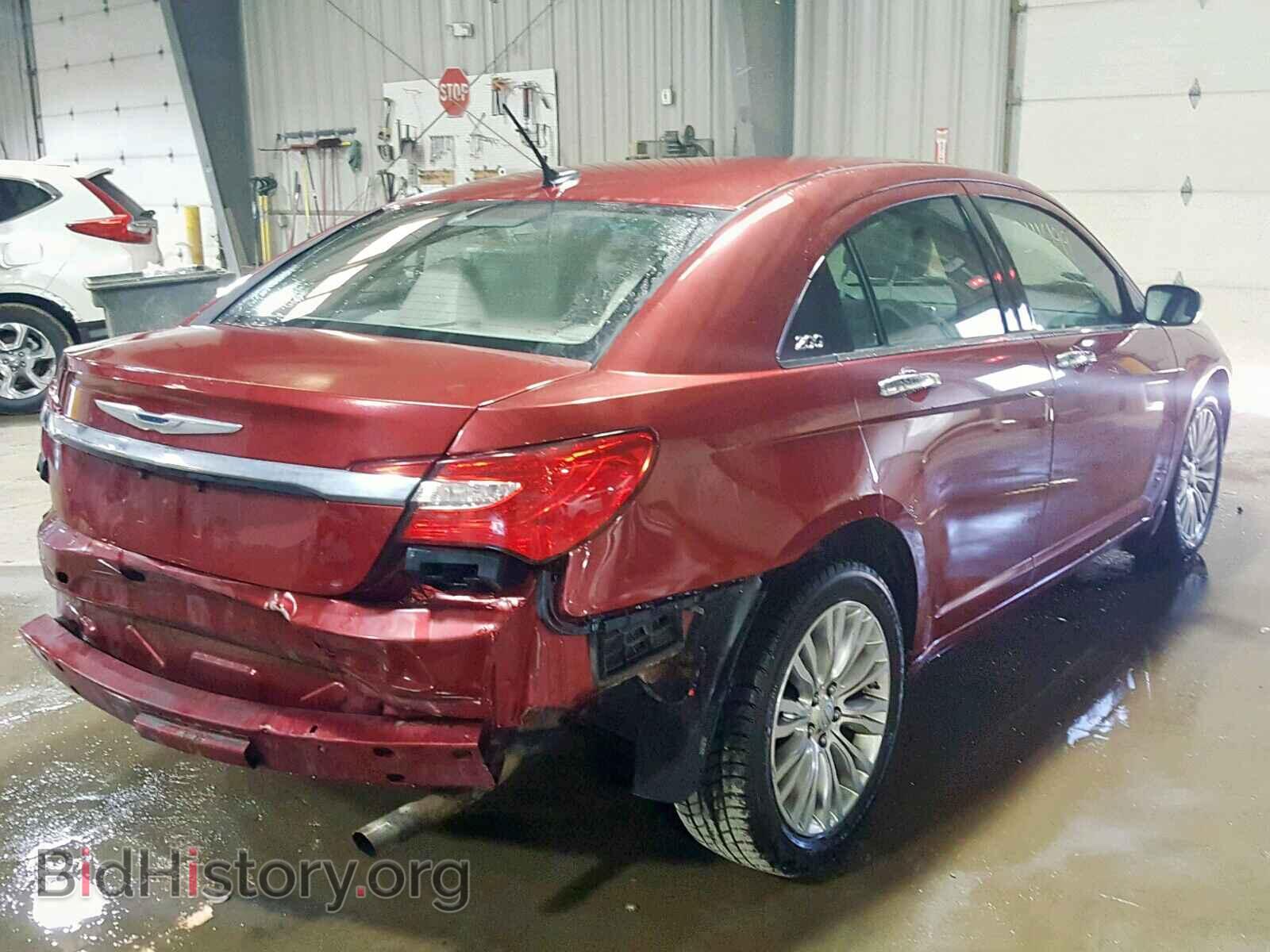 2012 CHRYSLER 200 - VIN: 1C3CCBCB9CN263855 - Фото 4
