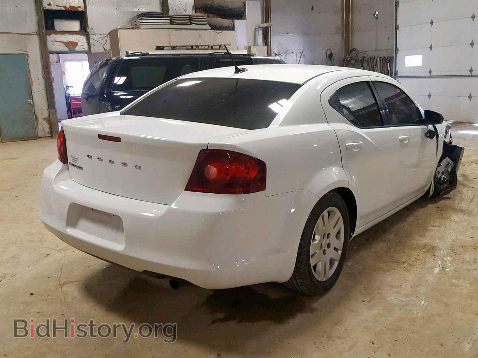 2014 DODGE AVENGER - VIN: 1C3CDZAB4EN115950 - Фото 4