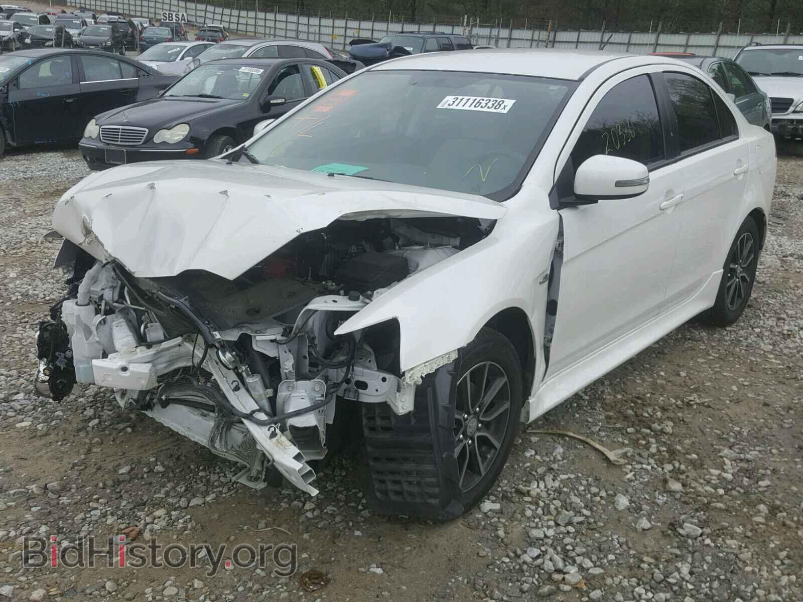 2017 MITSUBISHI LANCER - VIN: JA32U2FU2HU004671 - Фото 2