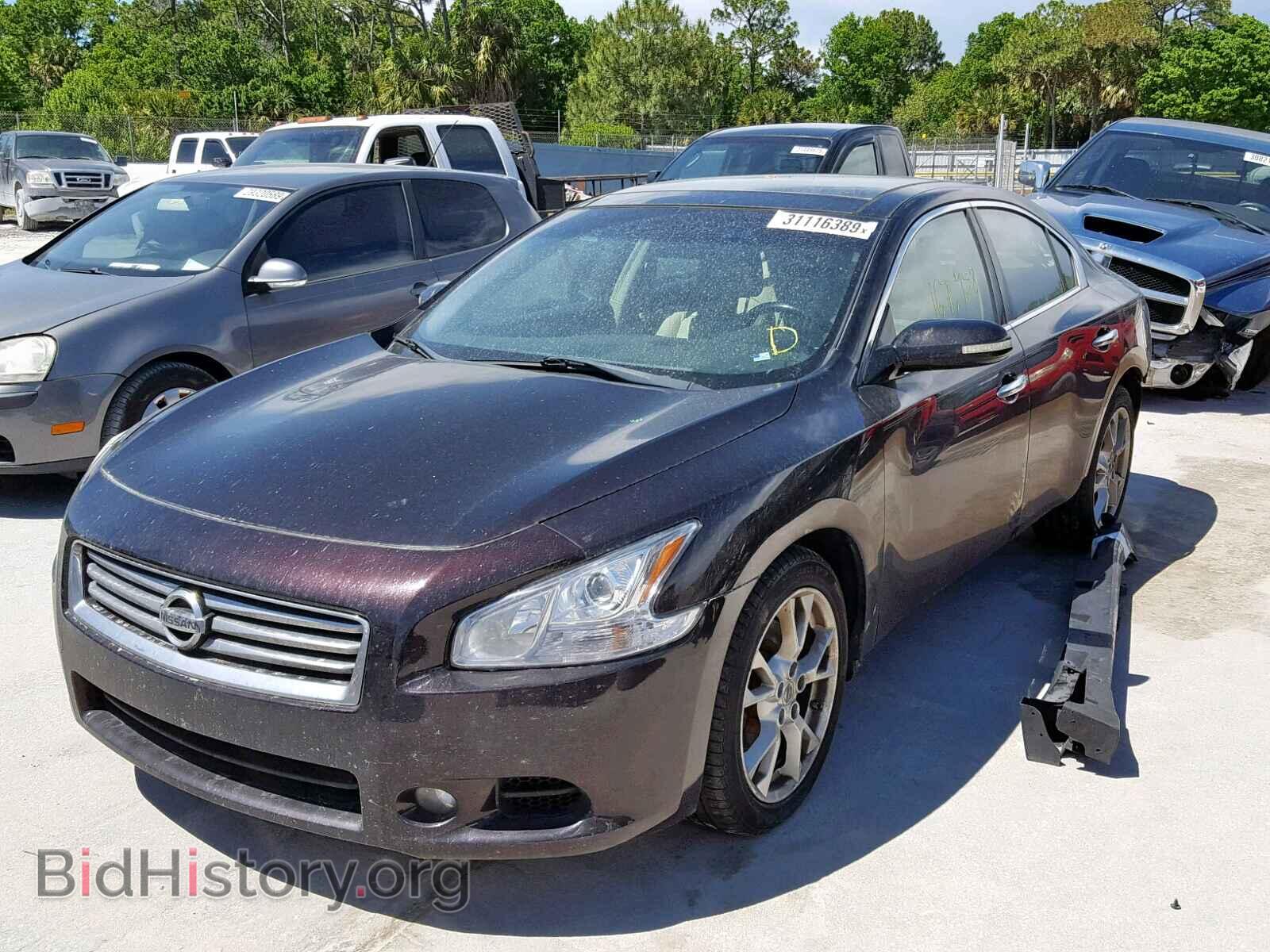 2012 NISSAN MAXIMA S - VIN: 1N4AA5AP0CC803975 - Фото 2