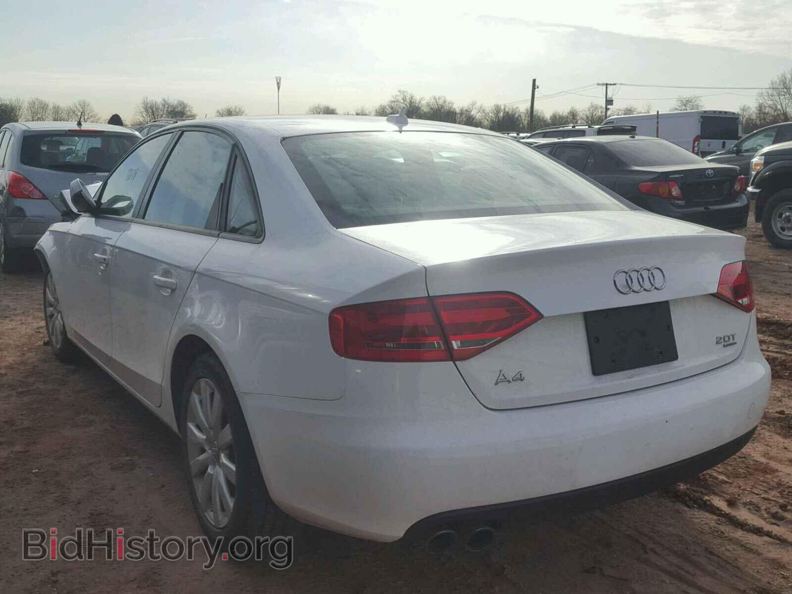 2012 AUDI A4 - VIN: WAUBFAFL8CA117206 - Фото 3