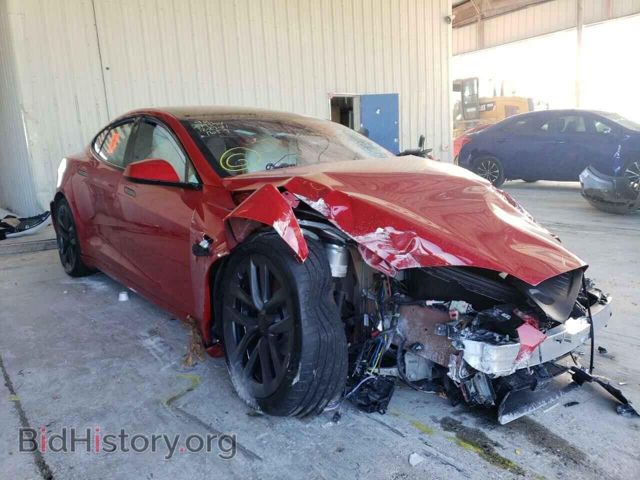 Photo 5YJSA1E55MF451657 - TESLA MODEL S 2021