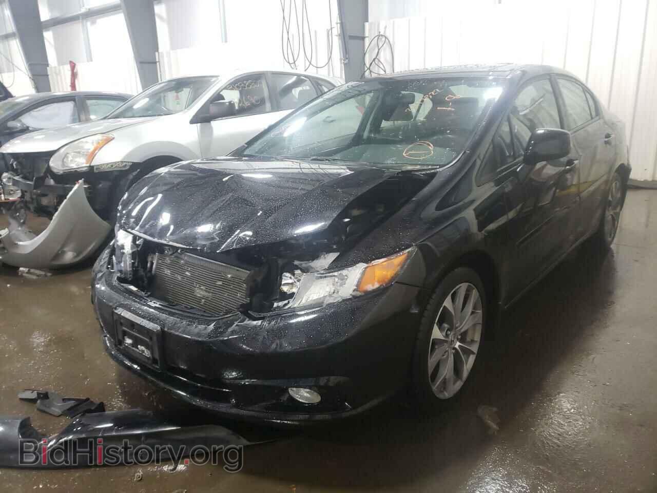 2012 HONDA CIVIC - VIN: 2HGFB6E51CH706228 - Фото 2