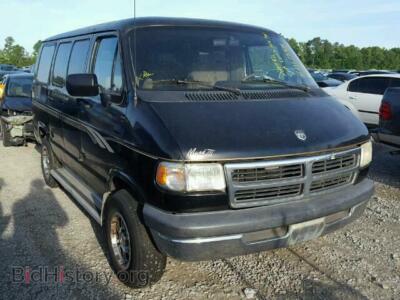 1996 Dodge RAM VAN RAM Van B2, black — VIN 2B6HB21X1TK118635, Copart