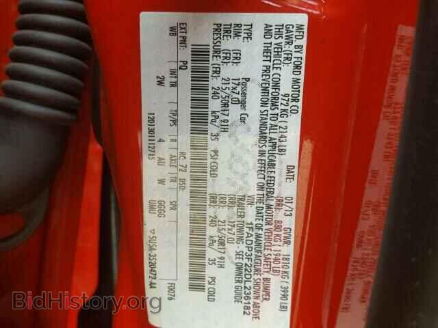 2013 FORD FOCUS - VIN: 1FADP3F22DL236182 - Фото 10