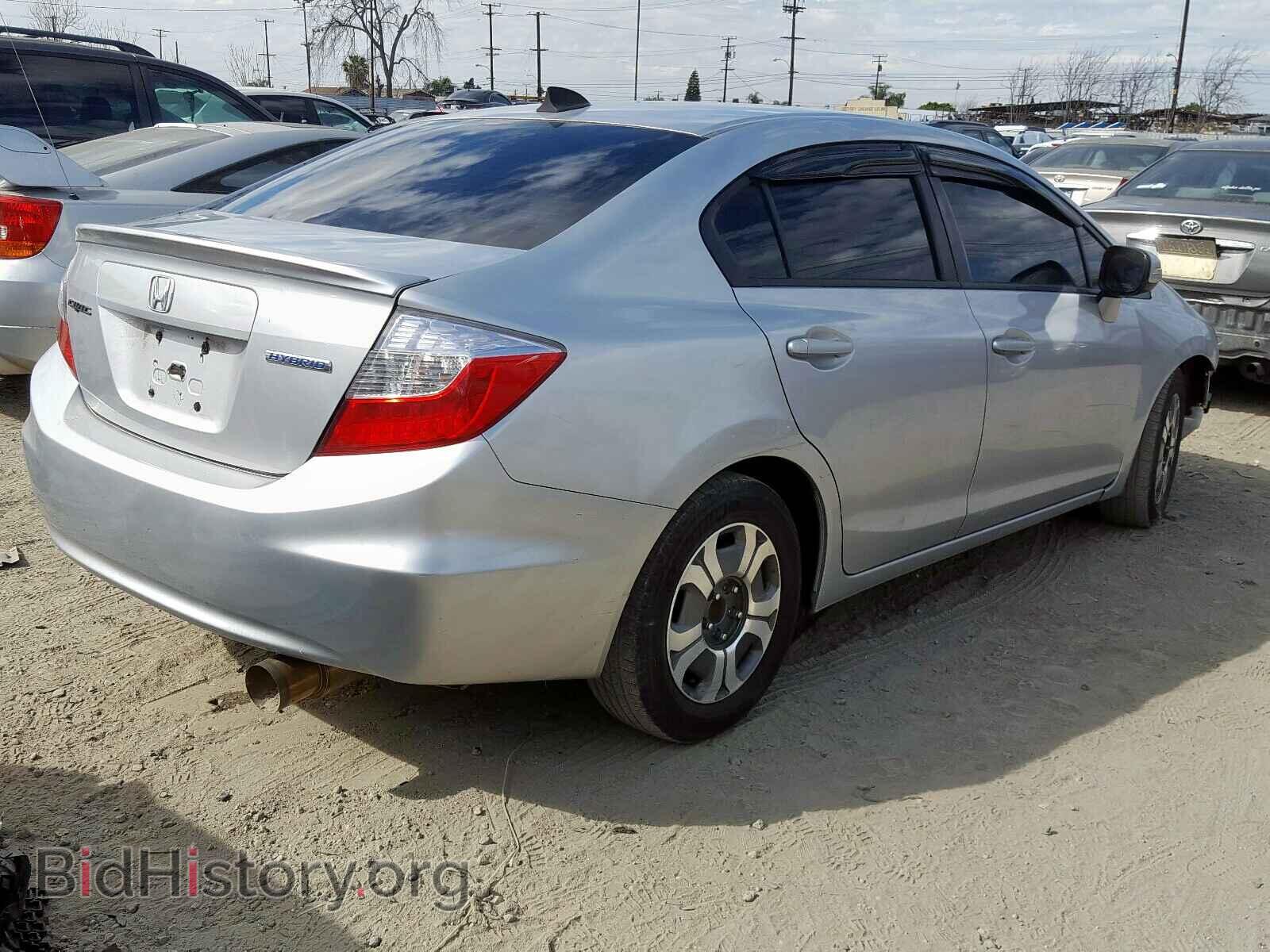 2012 HONDA CIVIC - VIN: JHMFB4F23CS010727 - Фото 4