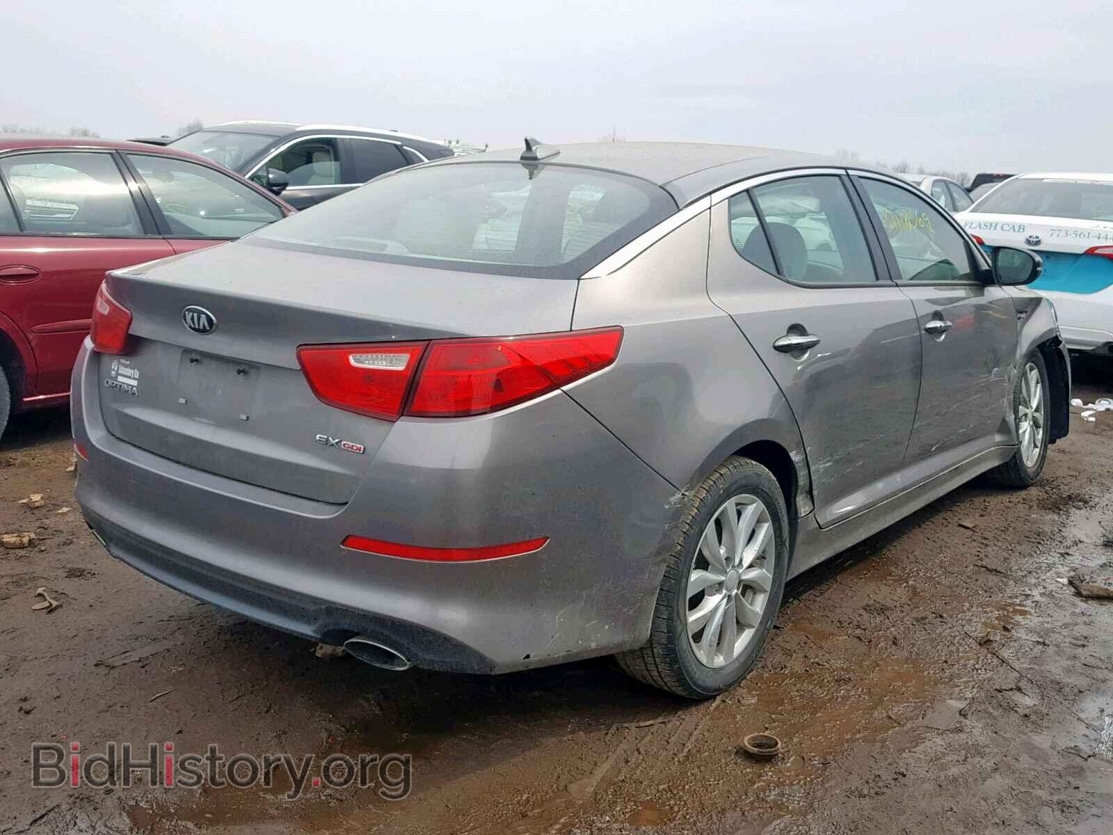 2015 KIA OPTIMA - VIN: 5XXGN4A72FG488345 - Фото 4