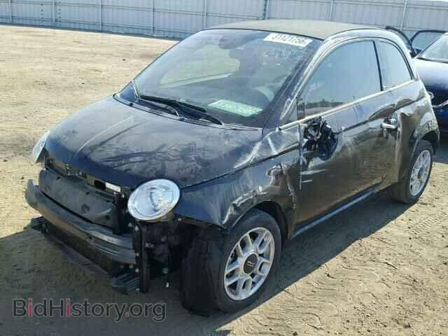 2013 FIAT 500 - VIN: 3C3CFFDR1DT655417 - Фото 2