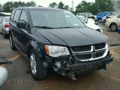 2013 Dodge CARAVAN Grand Cara, black — VIN 2C4RDGBGXDR633017, Copart