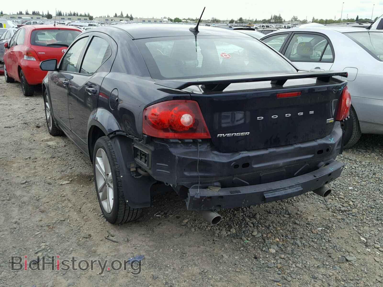 2012 DODGE AVENGER - VIN: 1C3CDZEG6CN327994 - Фото 3