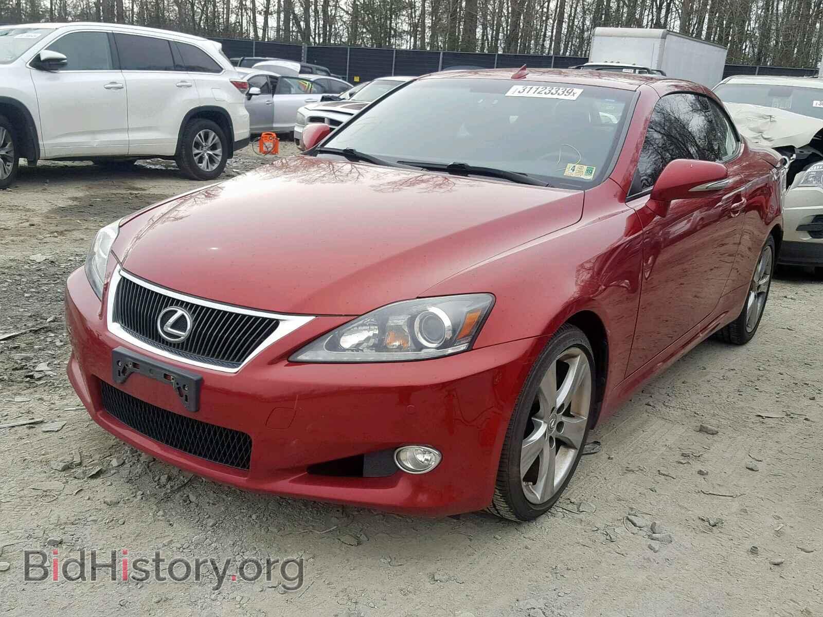 2012 LEXUS IS 250 - VIN: JTHFF2C29C2526538 - Фото 2