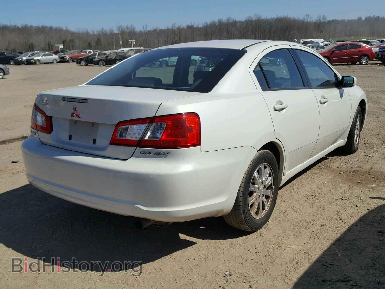 2009 MITSUBISHI GALANT - VIN: 4A3AB36F29E035227 - Фото 4