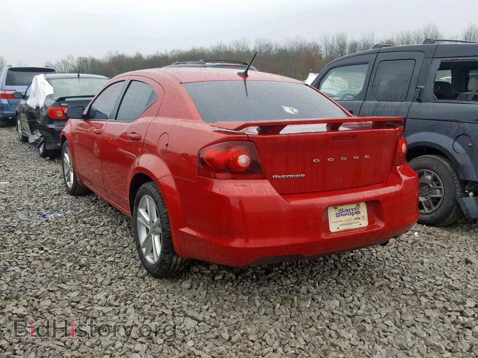2014 DODGE AVENGER - VIN: 1C3CDZAB0EN149495 - Фото 3