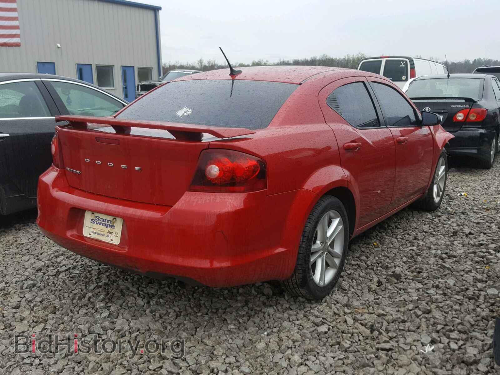 2014 DODGE AVENGER - VIN: 1C3CDZAB0EN149495 - Фото 4