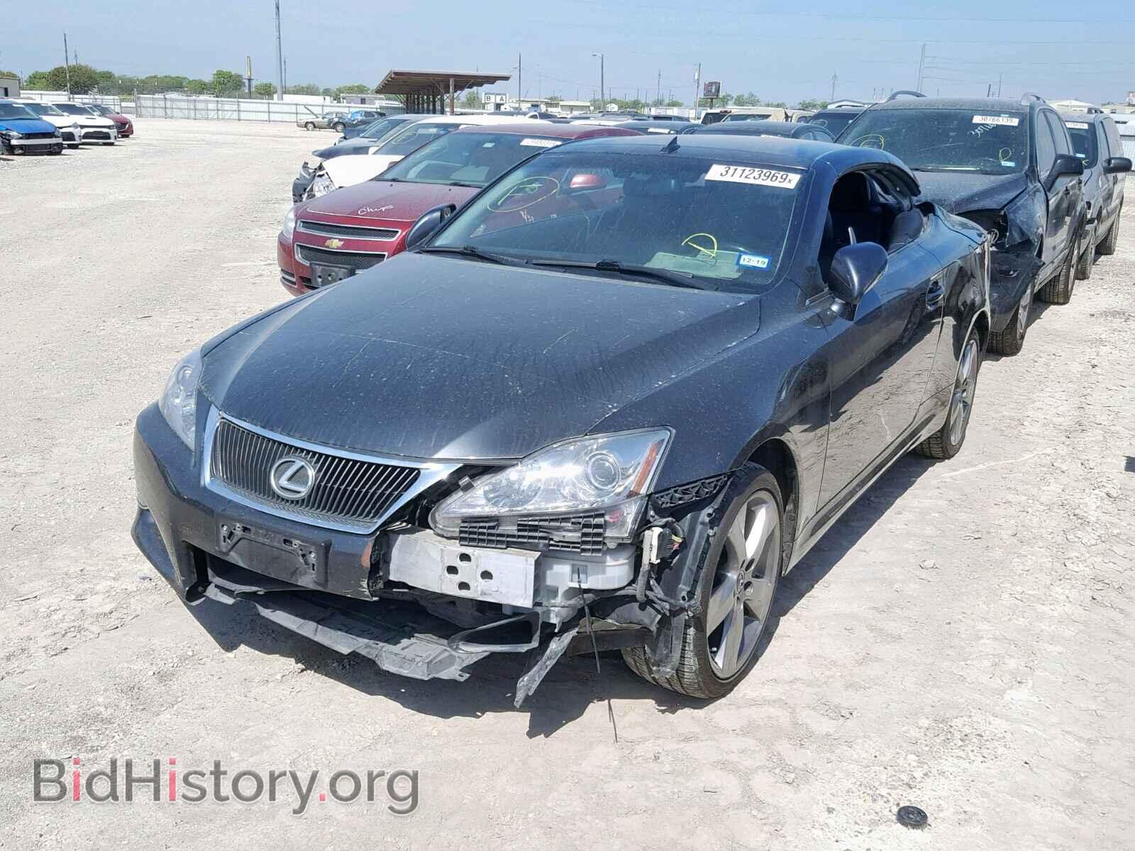 2010 LEXUS IS - VIN: JTHFE2C23A2501568 - Фото 2