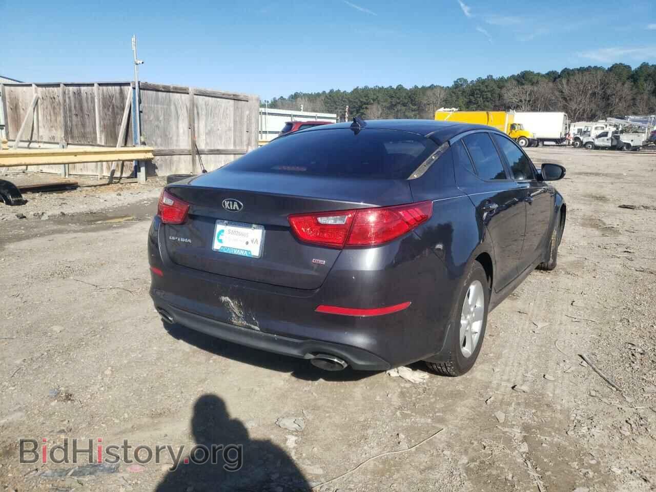 2015 KIA OPTIMA - VIN: KNAGM4A7XF5636956 - Фото 4