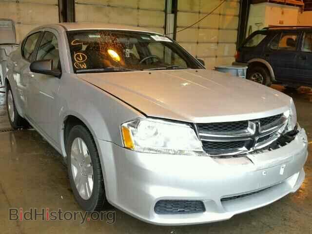 Фотография 1C3CDZAB3CN129075 - DODGE AVENGER 2012