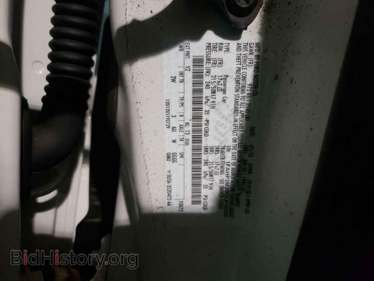 2012 FORD FOCUS - VIN: 1FAHP3M20CL419339 - Фото 10