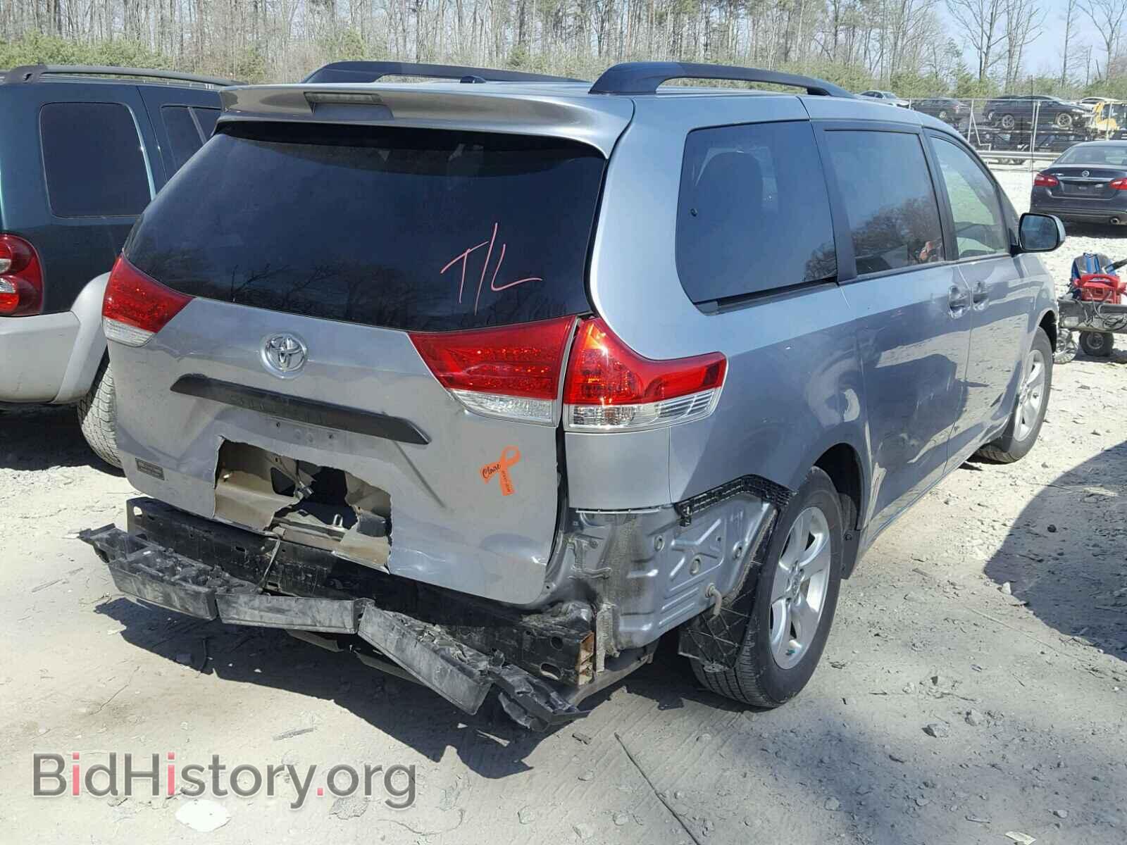 2014 TOYOTA SIENNA BAS - VIN: 5TDZK3DC9ES489526 - Фото 4