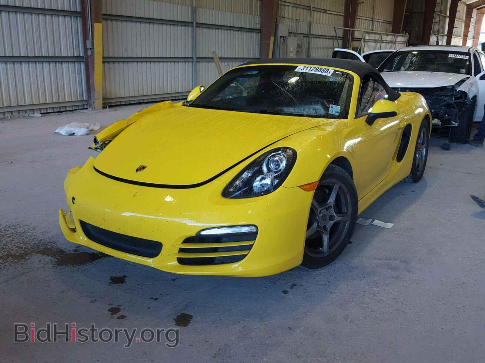 2014 PORSCHE BOXSTER - VIN: WP0CA2A85EK120527 - Фото 2