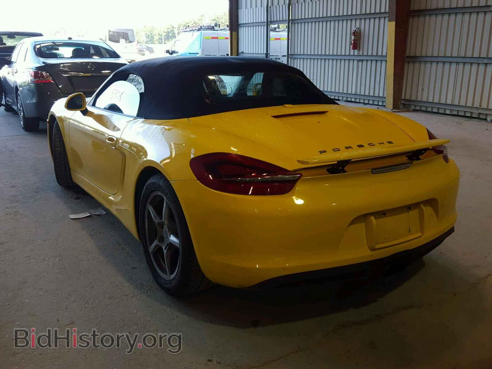 2014 PORSCHE BOXSTER - VIN: WP0CA2A85EK120527 - Фото 3