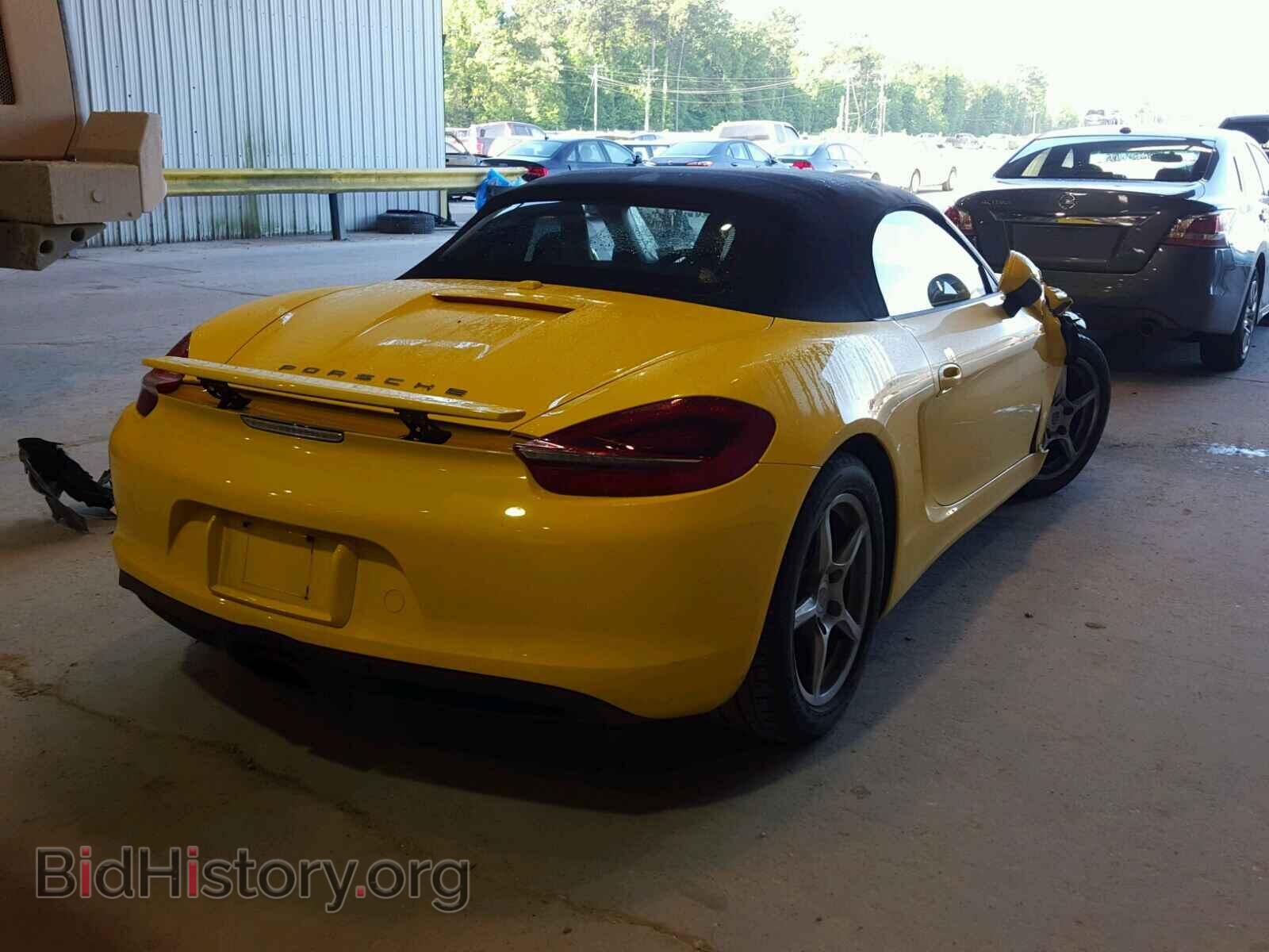 2014 PORSCHE BOXSTER - VIN: WP0CA2A85EK120527 - Фото 4