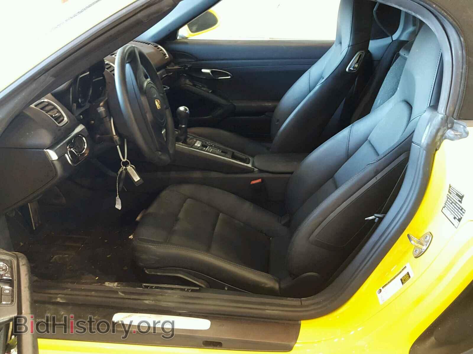 2014 PORSCHE BOXSTER - VIN: WP0CA2A85EK120527 - Фото 5