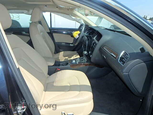 2013 AUDI A4 - VIN: WAUKFAFL8DN030576 - Фото 5