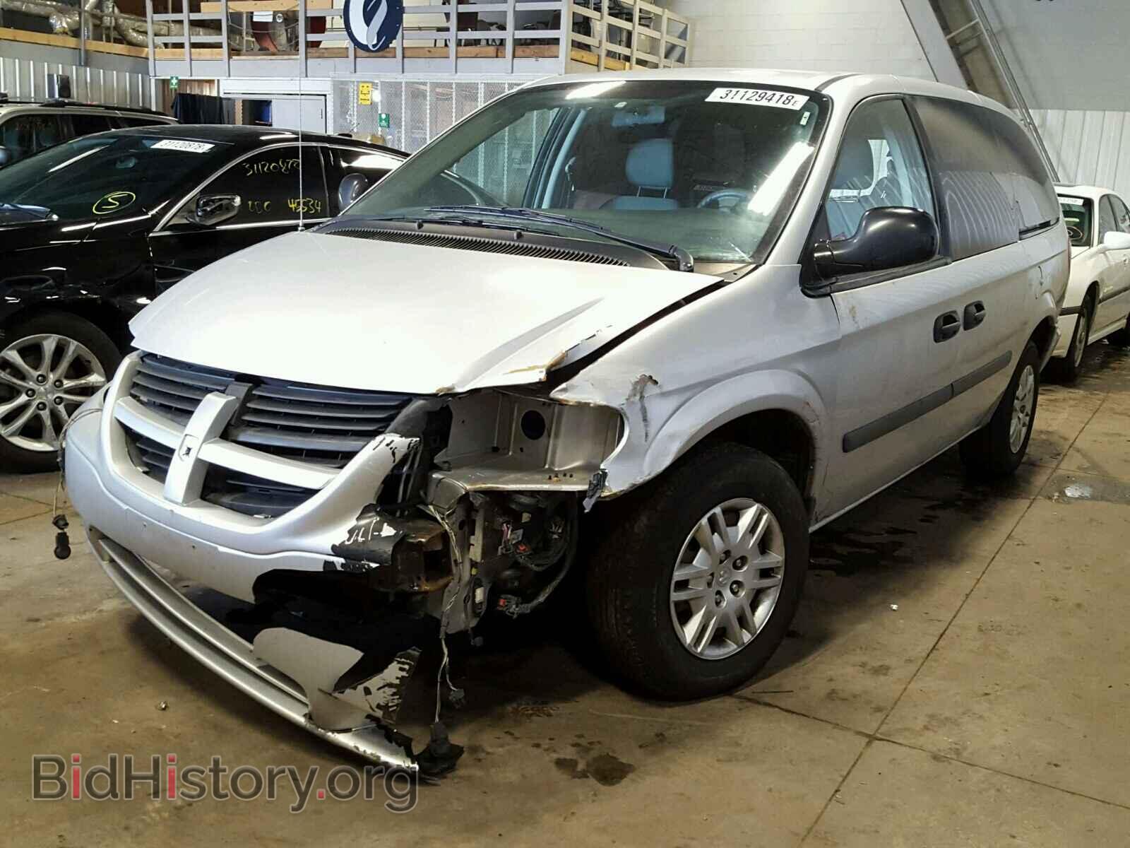 2007 DODGE CARAVAN - VIN: 1D4GP24R97B199761 - Фото 2