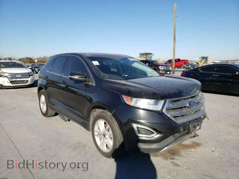 2015 Ford EDGE Edge SEL (VIN 2FMTK3J80FBC32999) — photo 1 of 10, Copart, damage: front end