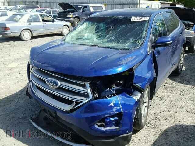 2015 FORD EDGE - VIN: 2FMPK4K9XFBC21247 - Фото 2