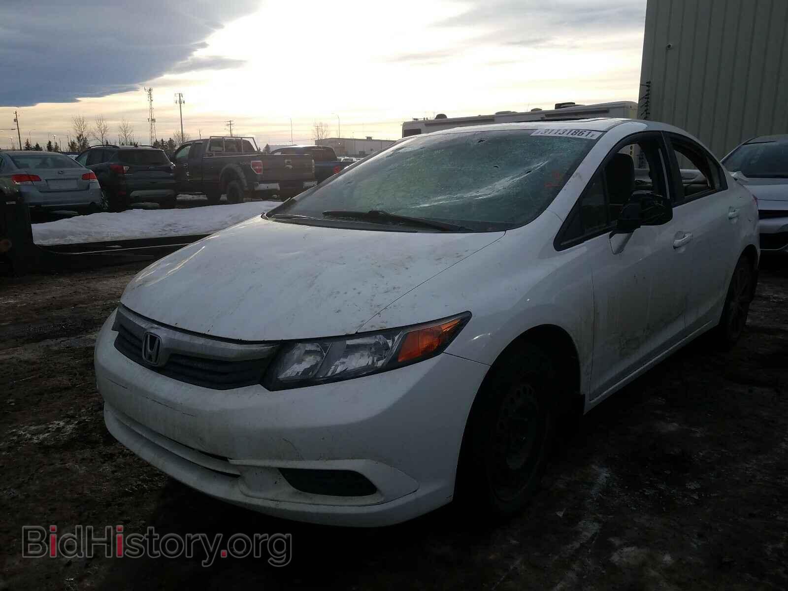 2012 HONDA CIVIC - VIN: 2HGFB2E52CH004606 - Фото 2