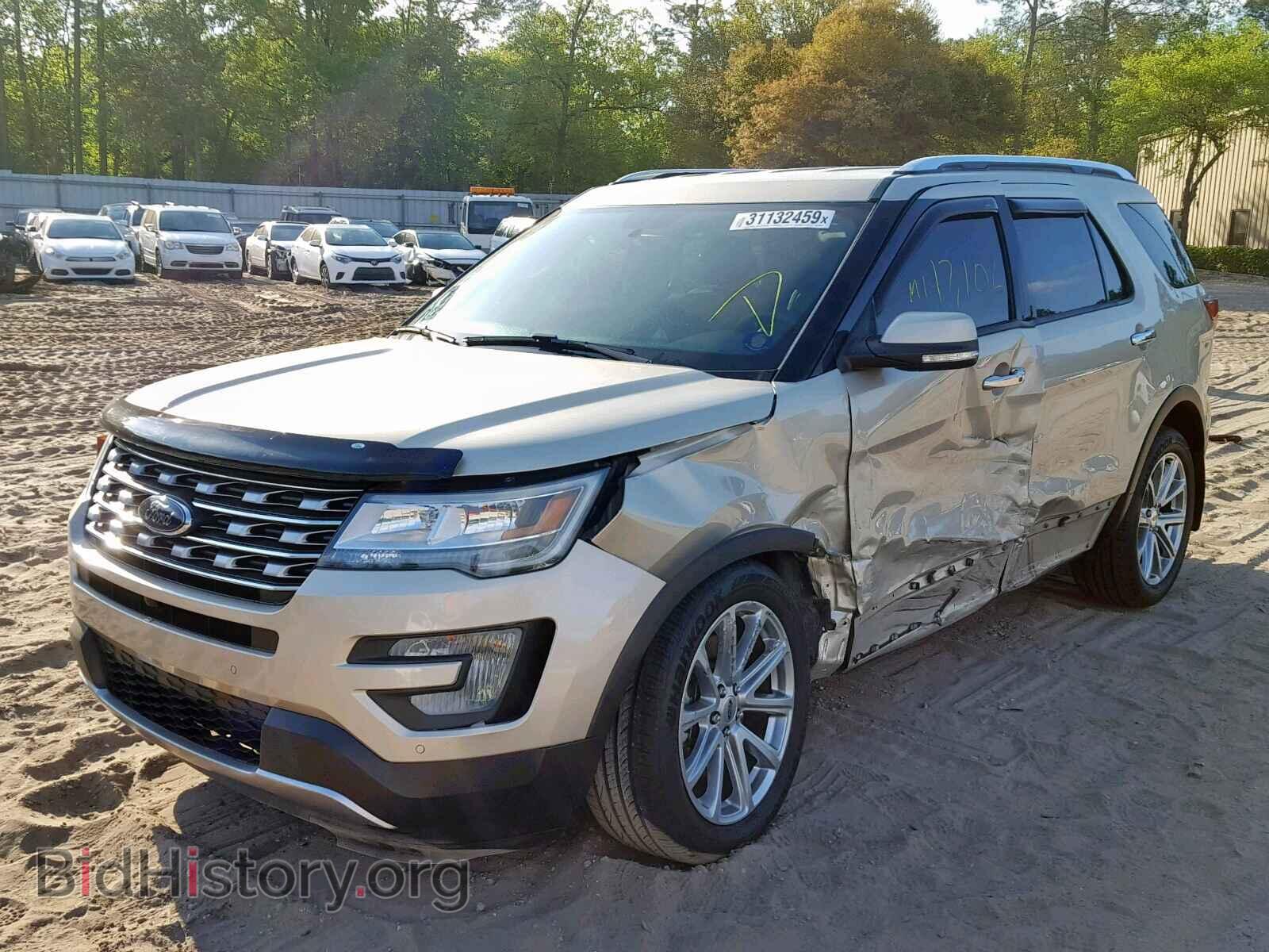 2017 FORD EXPLORER L - VIN: 1FM5K7FH3HGD96266 - Фото 2