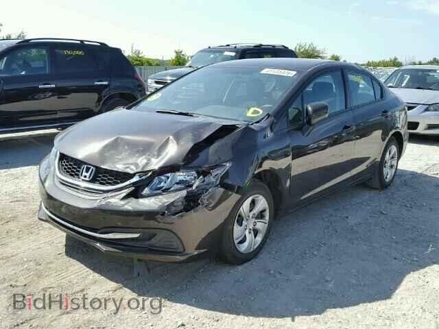 2014 HONDA CIVIC - VIN: 2HGFB2F5XEH517006 - Фото 2