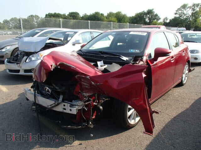 2012 LEXUS CT 200 - VIN: JTHKD5BH3C2096498 - Фото 2