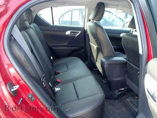 2012 LEXUS CT 200 - VIN: JTHKD5BH3C2096498 - Фото 6
