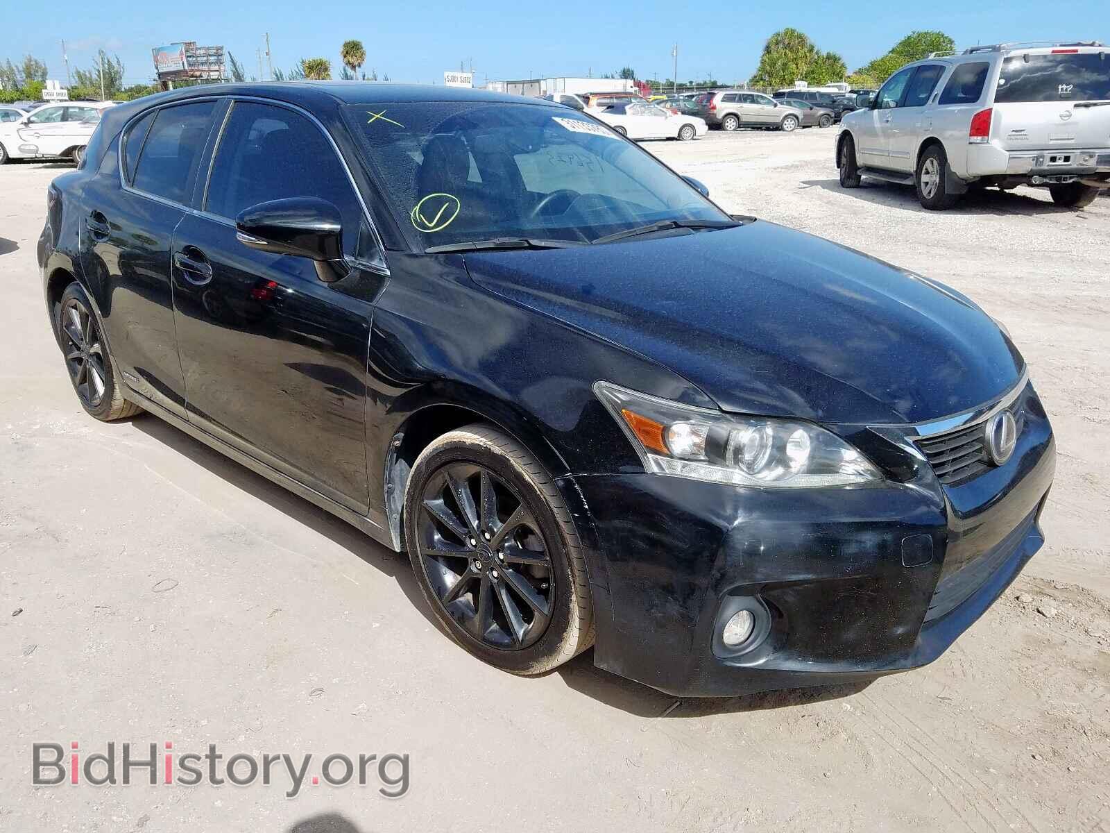 Photo JTHKD5BH5B2038164 - LEXUS CT 200 2011