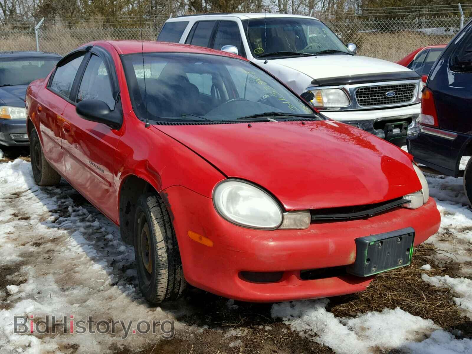 Фотография 1B3ES46C5YD703477 - DODGE NEON 2000