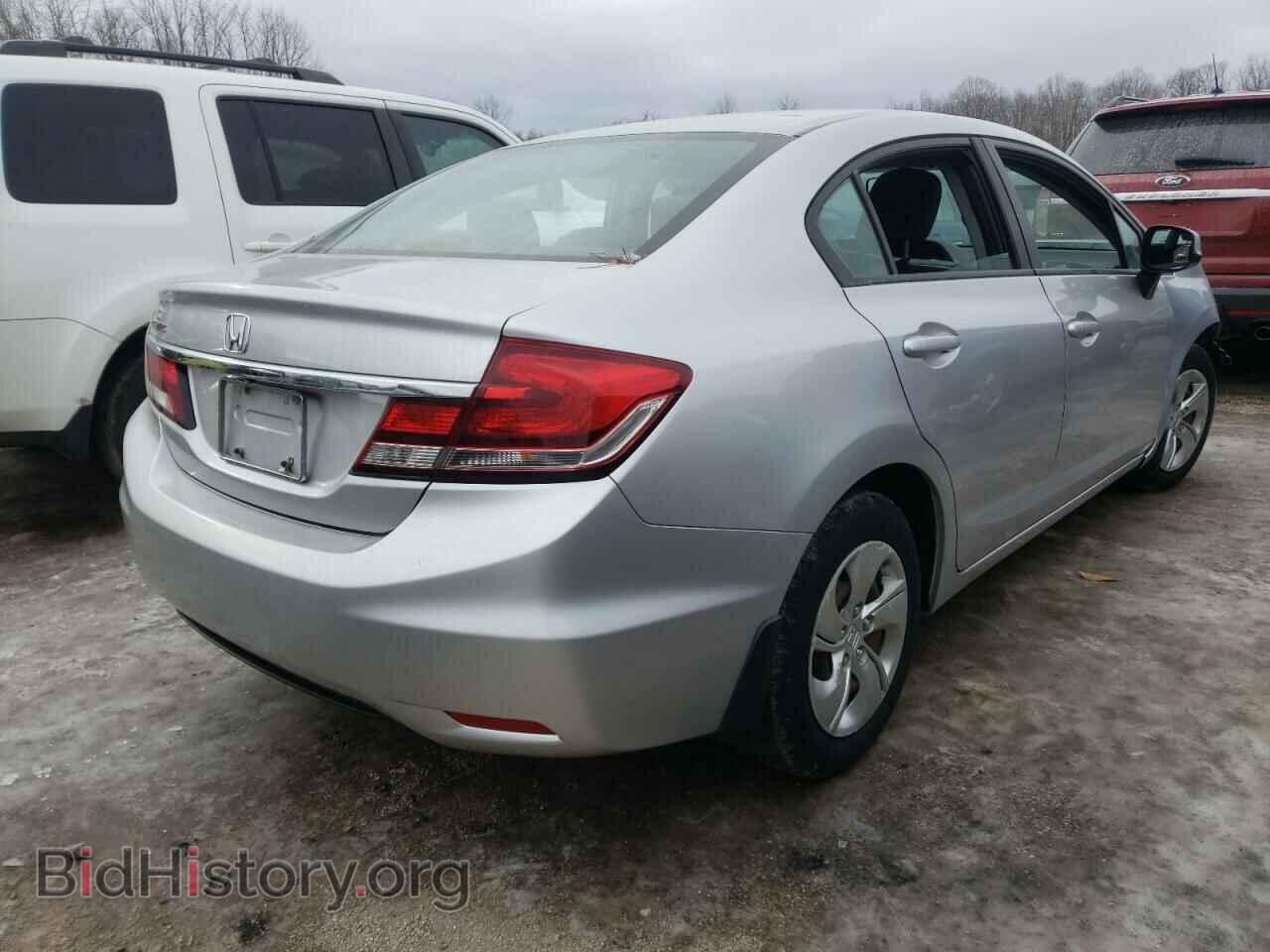 2013 HONDA CIVIC - VIN: 19XFB2F51DE043763 - Фото 4