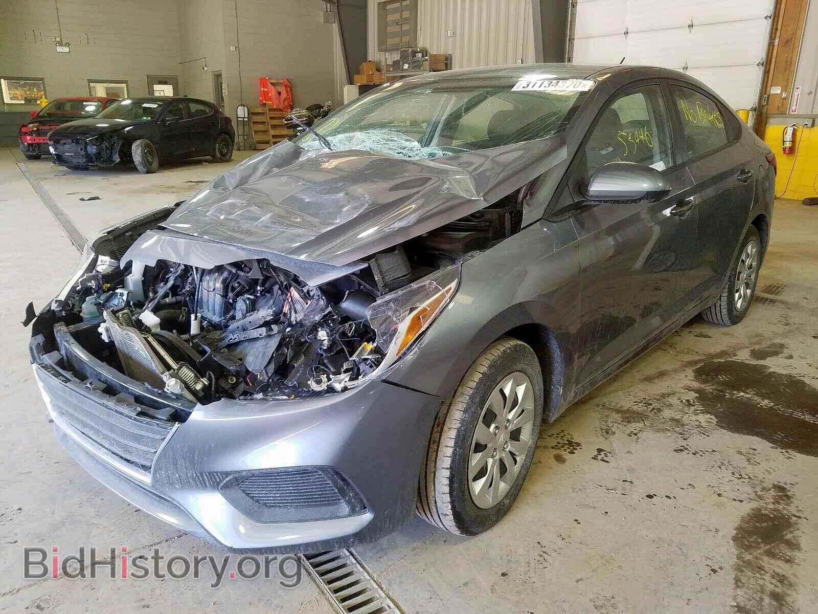 2018 HYUNDAI ACCENT - VIN: 3KPC24A31JE014876 - Фото 2