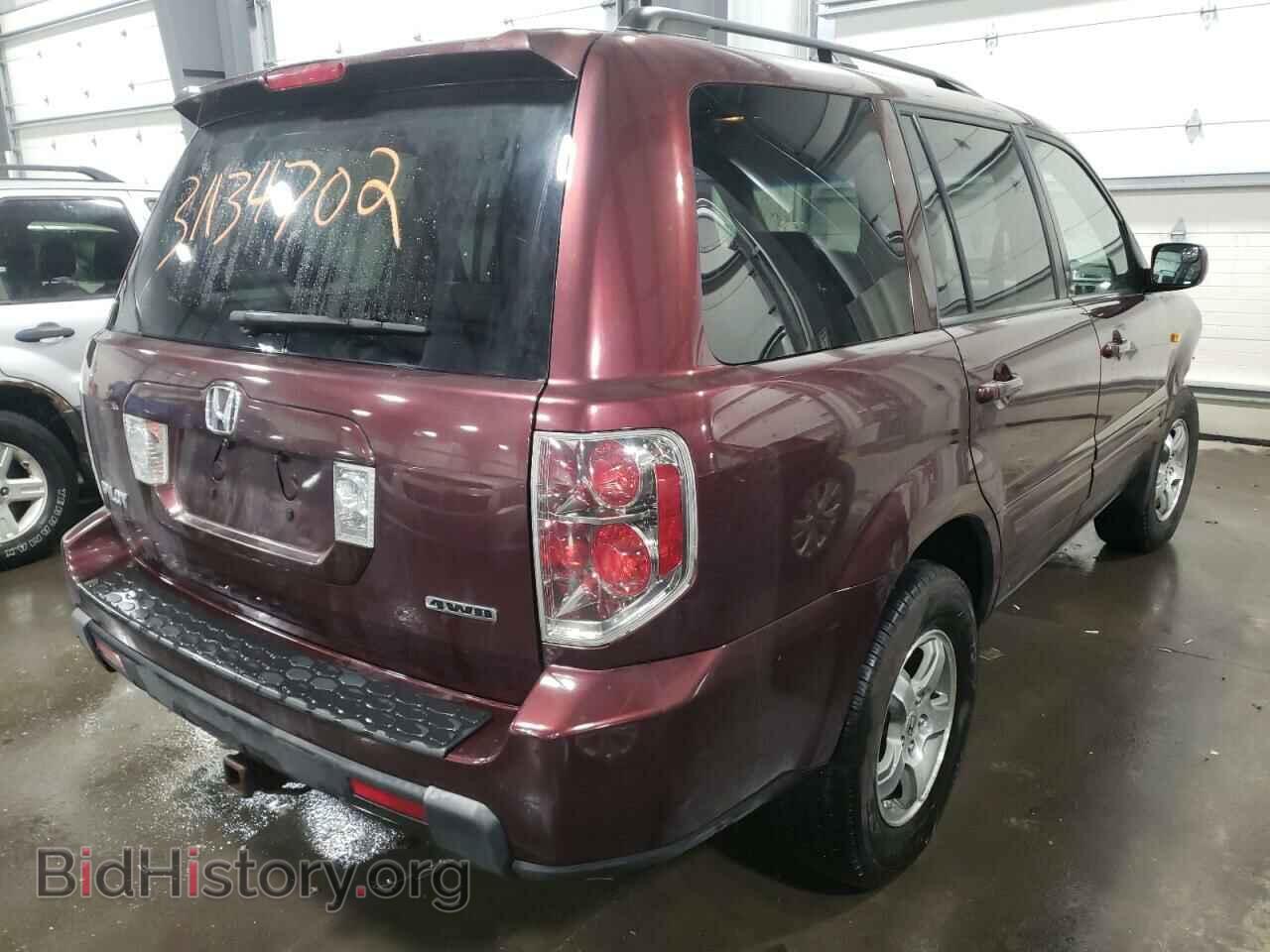 2007 HONDA PILOT - VIN: 5FNYF18417B024043 - Фото 4