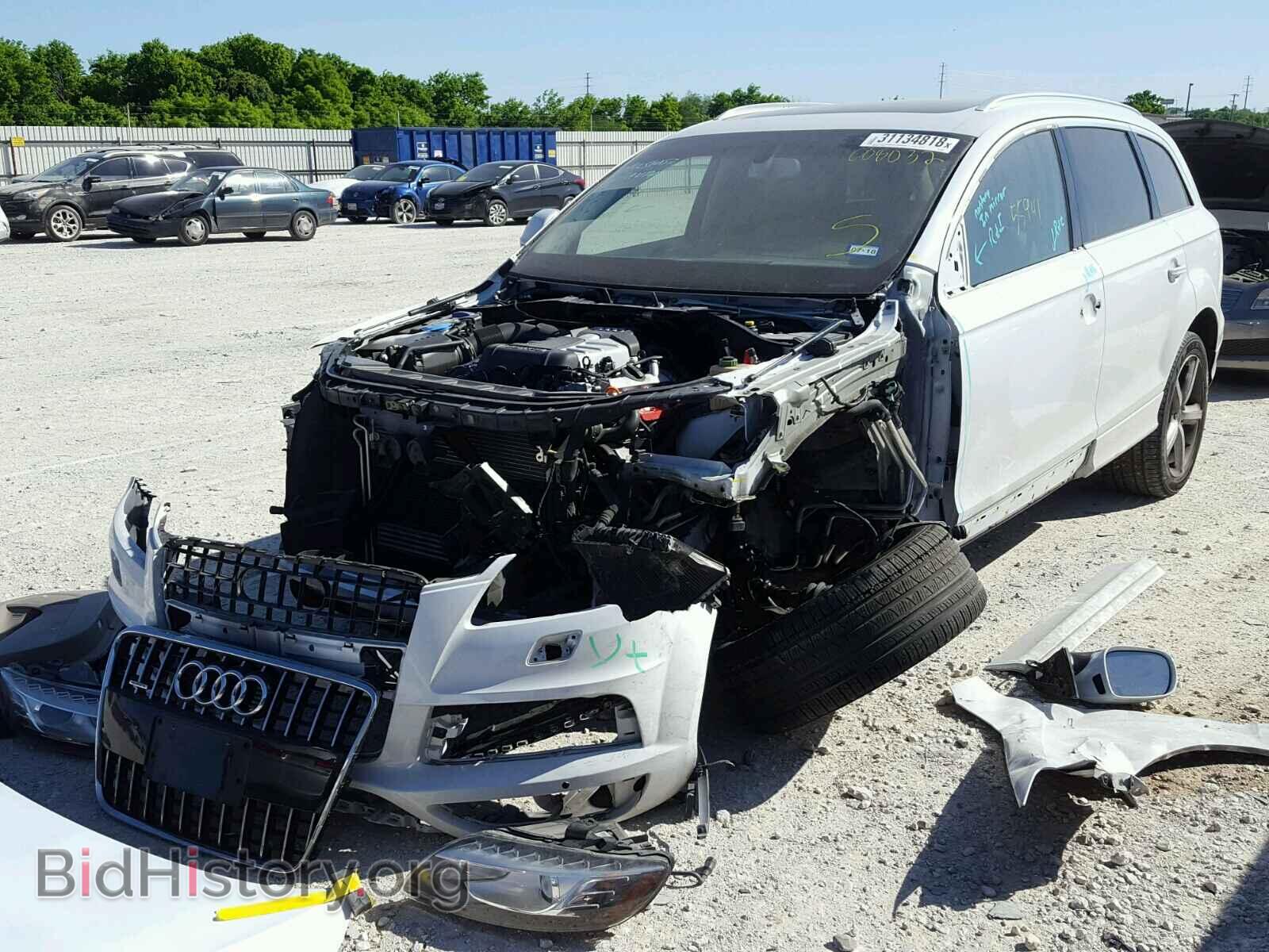 2012 AUDI Q7 - VIN: WA1DGAFE0CD008032 - Фото 2