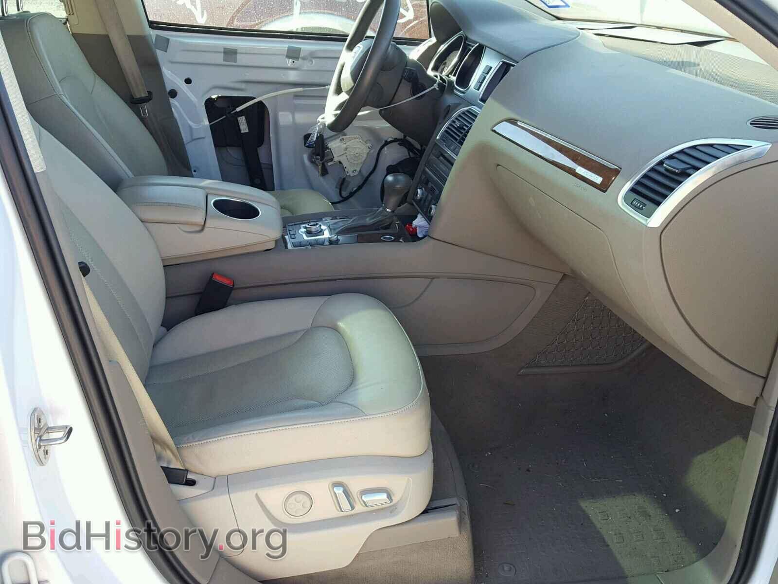 2012 AUDI Q7 - VIN: WA1DGAFE0CD008032 - Фото 5