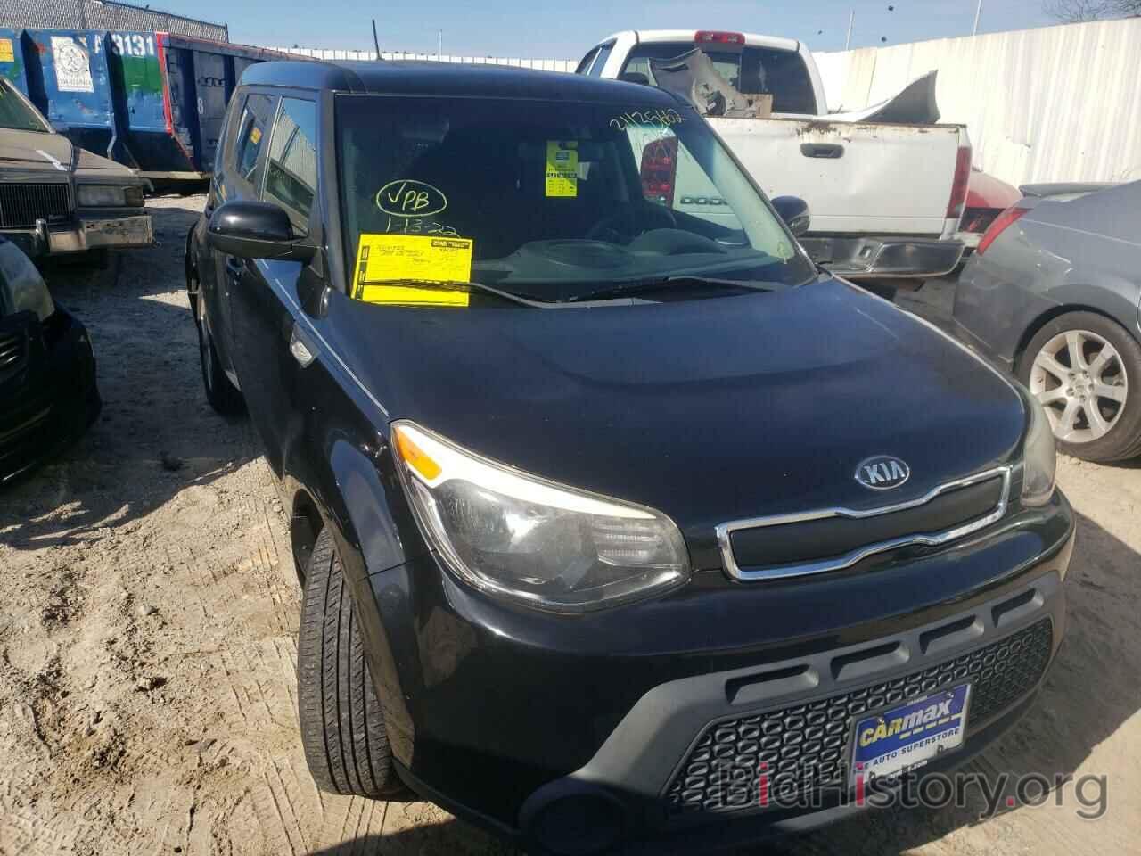 Photo KNDJN2A24E7722376 - KIA SOUL 2014